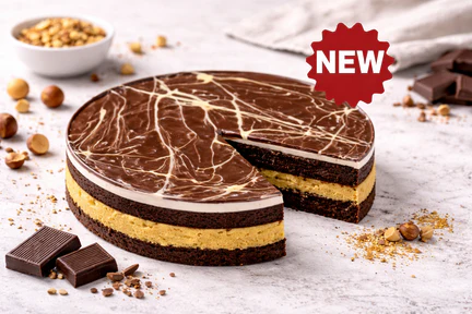 Chocolate hazelnut cake — new specialty dessert wholesale